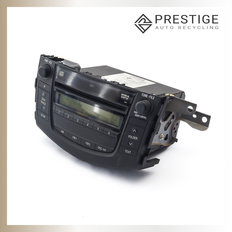 2006-2008 TOYOTA RAV4 AM FM CD Player Radio Receiver 86120-42160 ID:11811 OEM