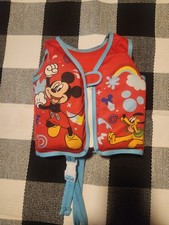 Disney mickey mouse and pluto toddler life vest