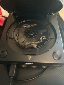 Sega Dreamcast Black Sports Console with Power Cable and AV Cable Tested Working