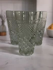 3 Vintage Anchor Hocking Wexford Iced Tea Tumblers Glasses 16oz 6 1/4" Tall