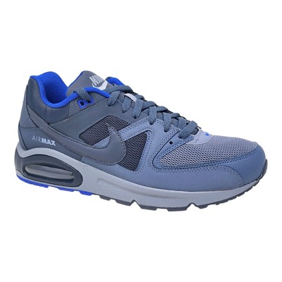 Nike Men's Size 13 Air Max Command Ashen Thunder Blue Running Shoes 629993-407 
