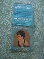 Vintage Matchbook Cover Z9 Collectible Ephemera nestlé St Louis Missouri
