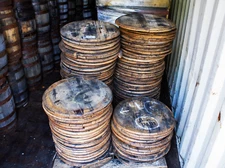 Raw Whiskey Barrel Heads - Bourbon Barrel Head - Barrel Parts - Barrel Tops