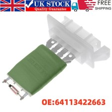 FOR MINI R55 R56 R57 R58 R59 R60 R61 COOPER ONE HEATER BLOWER MOTOR FAN RESISTOR