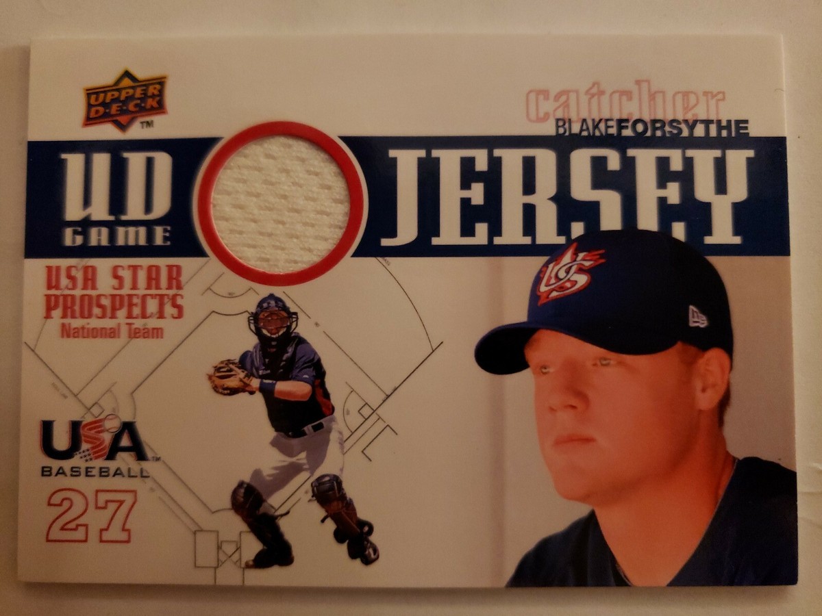 BLAKE FORSYTHE 2009 UPPER DECK UD JERSEY PROSPECTS CARD# GJU-27 | eBay