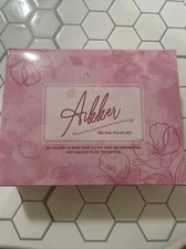 Aibber 20 Gel Nail Polish Set W/ 2 Base Coat 2 Top Coat (Glossy/Matte) 0.27 Fl