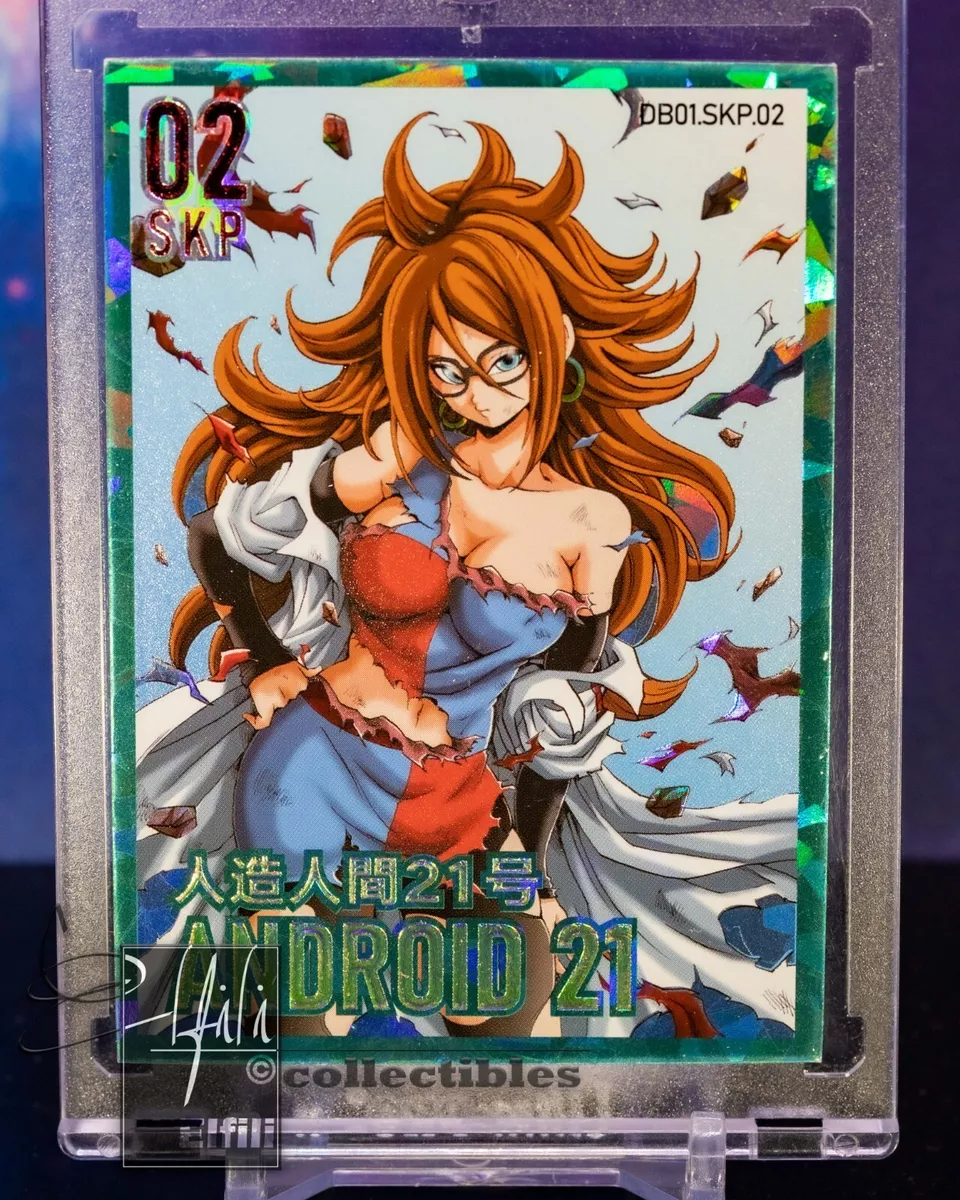 Android 21 2023 Dragon Ball Super Serial Numbered #008/288 Card Foil Waifu  100pt