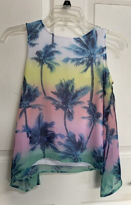 H&M Girls NWT Floral Tropical  Top Size 11-12Y