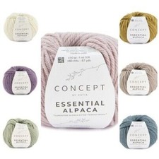 Katia Filato Essential Alpaca 50g Per Lavorare A Maglia E All'Uncinetto