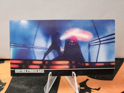 2010 Topps Star Wars The Empire Strikes Back 30th 3Di Widevision   Duel @ Bespin