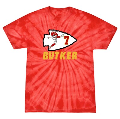 Tie-Dye Harrison Butker Logo Jersey Shirt