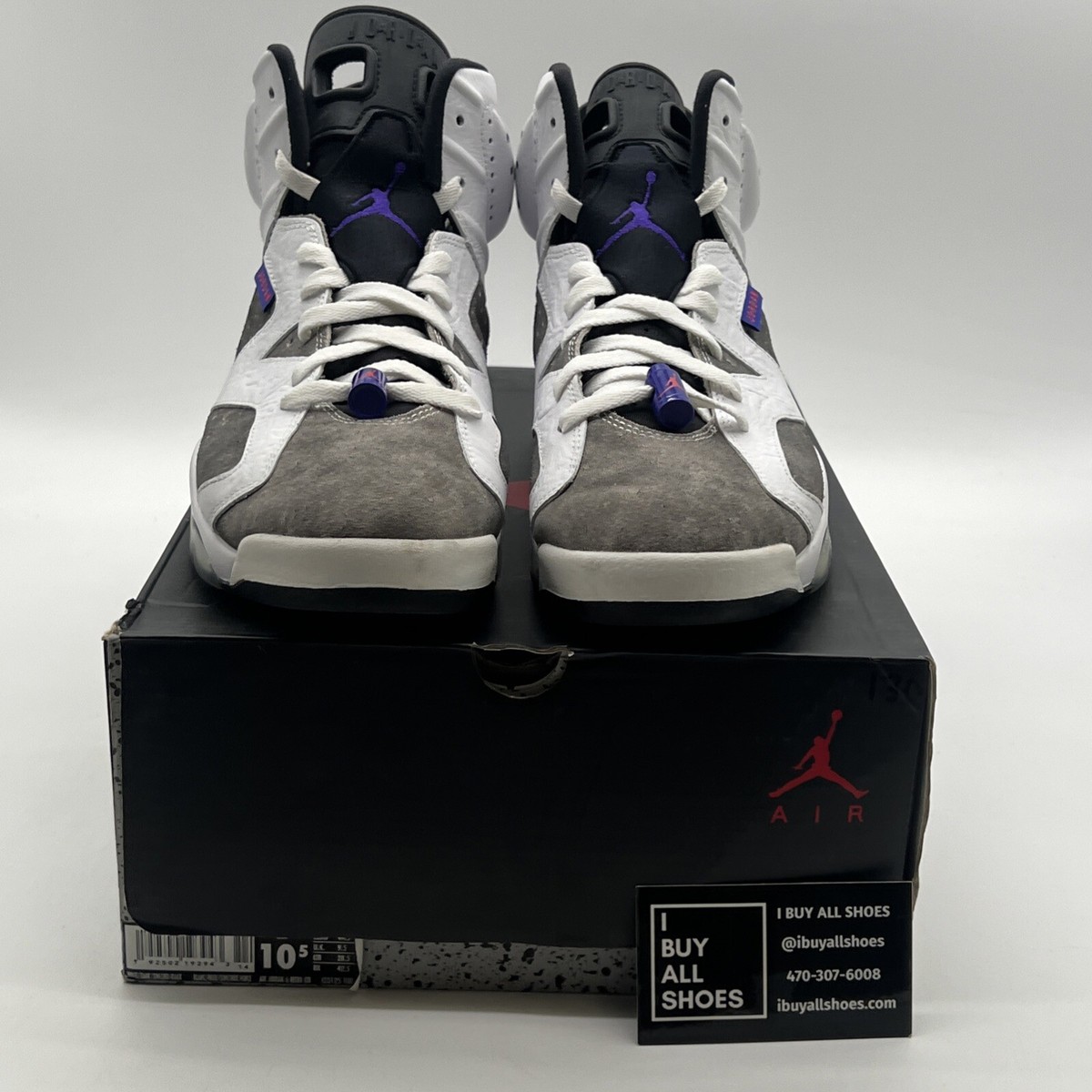Size 10.5 - Air Jordan 6 Retro LTR Flint (CI3125-100) 192502193943