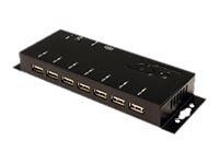 Exsys EX-1178 USB 2.0 Type-B 480 Mbit/s Nero Metallo dC 5 V USB hub EX-1178
