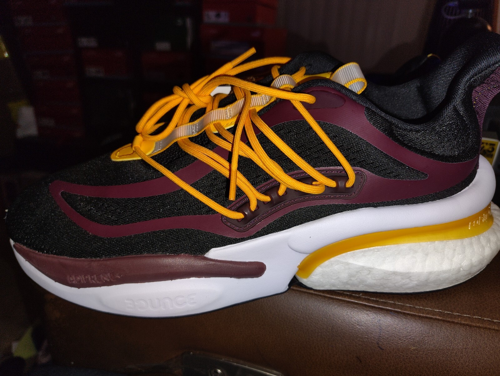 adidas x Arizona State ASU Sun Devils Alphaboost V1 Shoes SIZE M 12 + 🆓 SOCKS adidas x Arizona State ASU Sun Devils Alphaboost V1 Shoes SIZE M 12 + 🆓 SOCKS