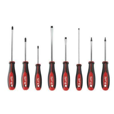 Milwaukee Hex Wrench Ready Magnetic Tips Screwdriver Set w/ SQ 8pc 48-22-2718