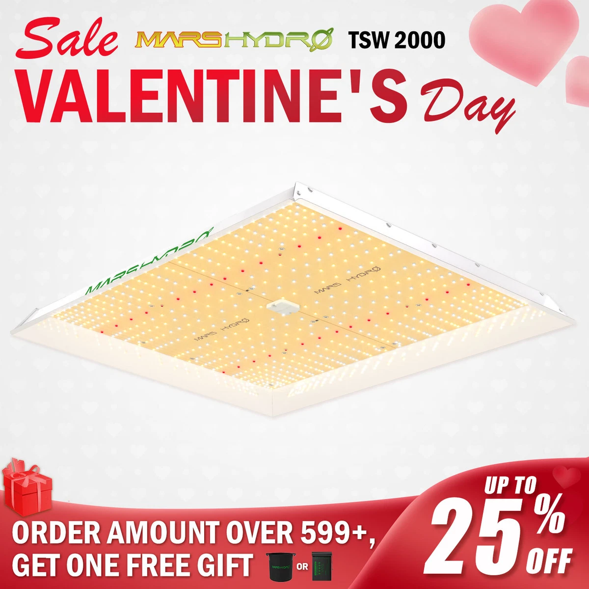 Mars hydro tsw 2000 sale led grow light