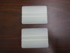 2 Pack Vinyl Decal Rigid Glow Squeegee Applicator Tool Windows Tint Graphics 4"