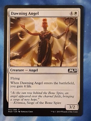 Dawning Angel MTG M20 Core Set 2020 NM