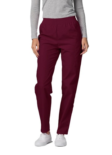Adar Universal Women's Scrub Set - Warm-Up Scrub Jacket Elastic Pull-On Pants - Picture 123 of 133