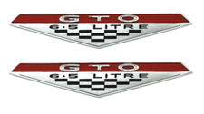 Oer Zinc Diecast 6.5 Litre Door Panel Emblem Set For 1965-1968 Pontiac Gto Oer Zinc Diecast 6.5 Litre Door Panel Emblem Set For 1965-1968 Pontiac Gto