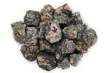 2 lbs Wholesale Ruby in Matrix Rough Stones - Tumbling Tumbler Rocks, Reiki