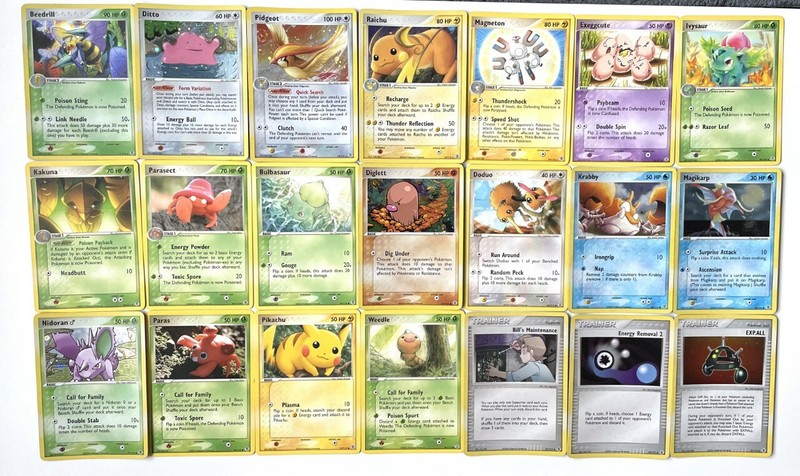 Pokemon Cards Ex Fire Red Leaf Green - 2004 - Rare - Holo - You Choose  /112