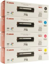 Original Canon 4-Pack Toner Set 1980B002 1979B002 1978B002 1977B002