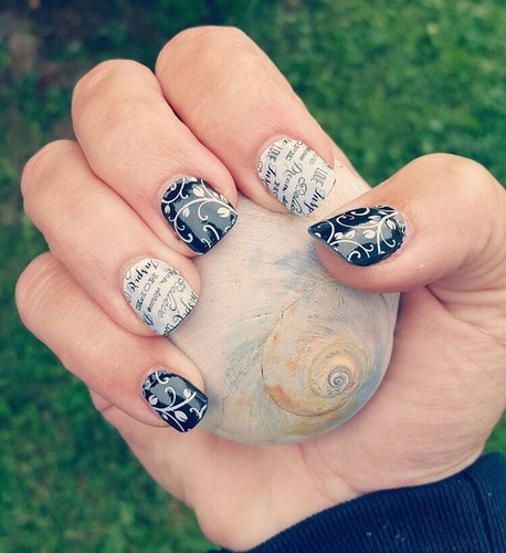 Jamberry Word to the Wise Partial Sheet