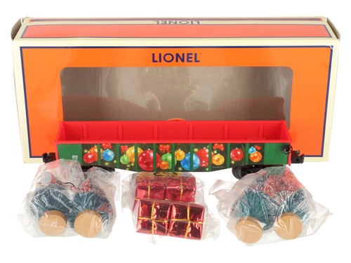 Góndola Lionel 2028340 calibre O Angela Trotta Thomas con regalos y árboles LN/caja | Zustand: Used