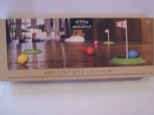 NEW Studio Mercantile MINI GOLF SET 9-Flag Putting Game NIB 14+ GR8 Gift L@@K