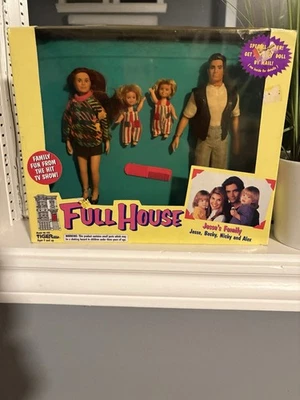 NIB #10587 Tiger Toys 1993 Full House Jessie's Family Jesse, Becky, Nicky & Alex