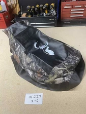Honda Foreman Rancher TRX Seat Cover Black and Camo Color Seat Cover (TN)