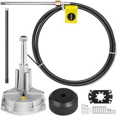 14ft Adjustable Boat Steering Kit Precision Navigation Support