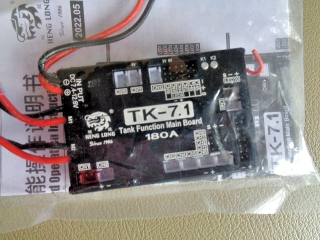 Heng Long TK- 7.1  Fahrtenregler + V7.0 Steuerung Elektronik Set - Bild 2 von 4