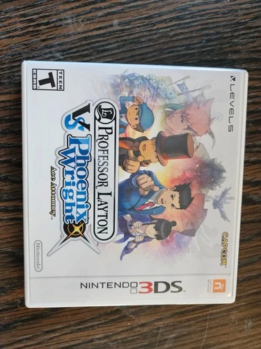 Professor Layton vs. Phoenix Wright Ace Attorney (Nintendo 3DS 2014) CiB