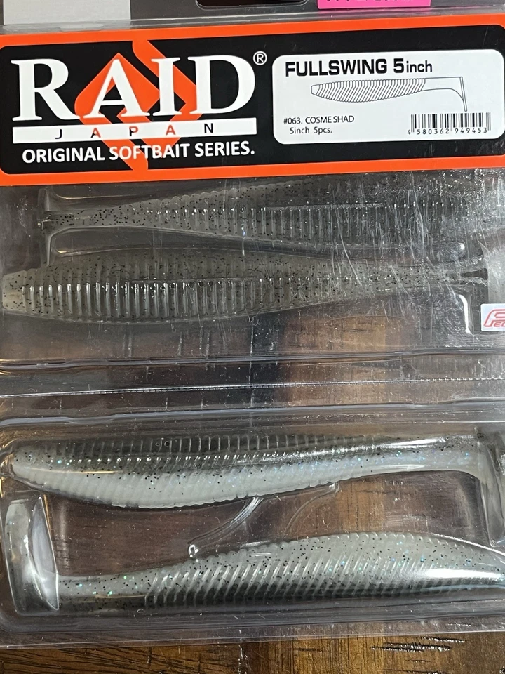 Lot of paddletail swimbaits: BottomUp, Yum, Raid, XZone Used Read Description - Image 2 of 4