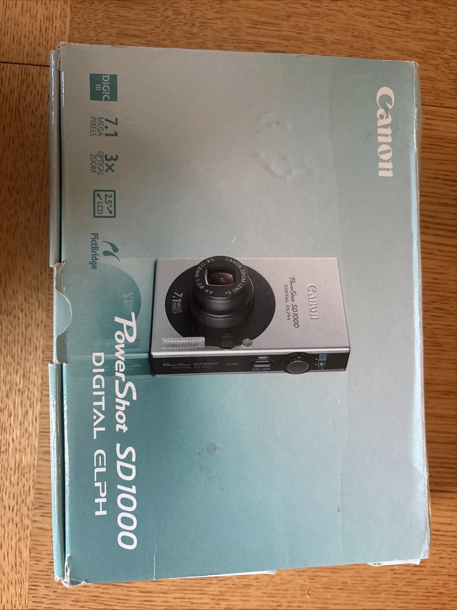 Canon PowerShot SD1000 Digital Cameras for sale | eBay