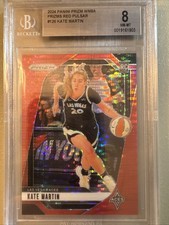 2024 Panini Prizm WNBA - Kate Martin #126 Red Pulsar Prizm /299 (RC)