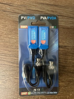 PV/PVD PVA/PVDA 8 MP HD PASSIVE VIDEO/POWER 2 PACK - NEW
