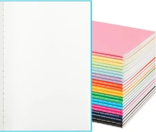 24 Pack Colorful Blank Notebooks for Writing, Journals Bulk, A5 Composition Book