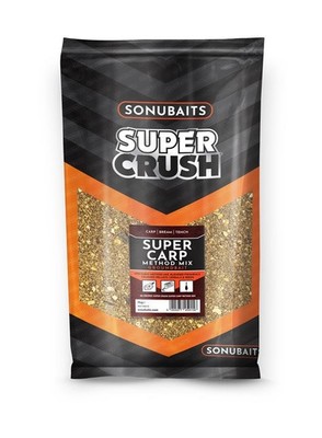 Sonubaits SuperCrush | Super Carp Method Mix - 2kg | Premium Grundfutter Feeder