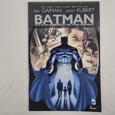 Batman Whatever Happened Caped Crusader Graphic Novel Comic Book Gaiman DC