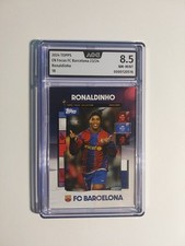 Topps Focus 2023-24 Ronaldinho Barcelona Parallel AOG 8.5 = PSA BGS Ultra Rare