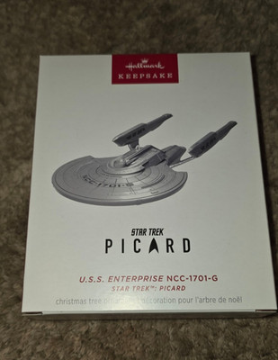 Hallmark Keepsake 2026 Ornament Star Trek Picard U.S.S. Enterprise NCC-1701-G