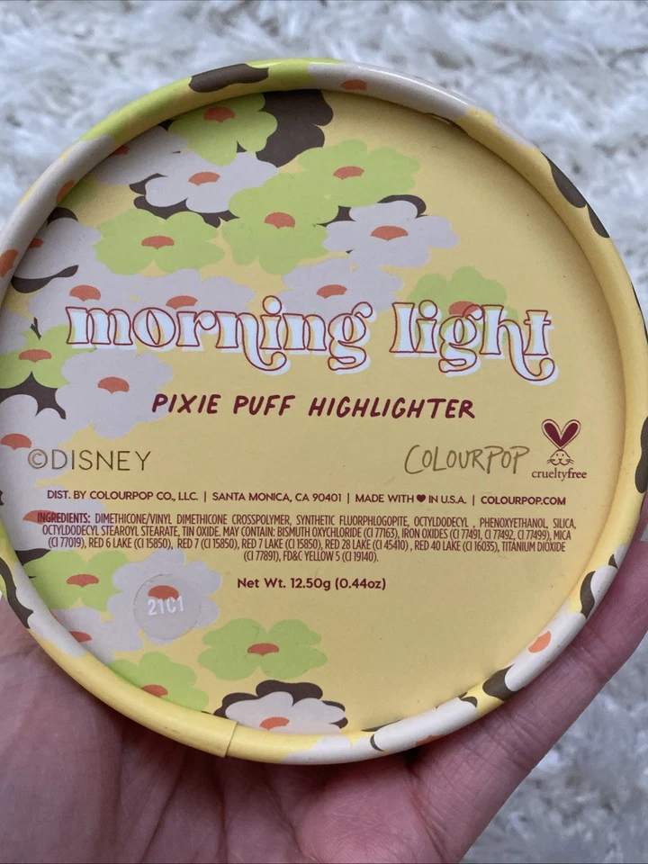 Colourpop Morning Light Pixie Puff Highlighter Disney Bambi NEW - Image 2 of 4