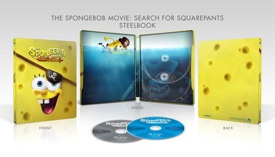 Blu-ray - Spongebob - Ein Piratenabenteuer (Steelbook) 2025 - Paramount 