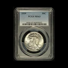 1939 50c Walking Liberty Half Dollar PCGS MS 63- Free Shipping USA