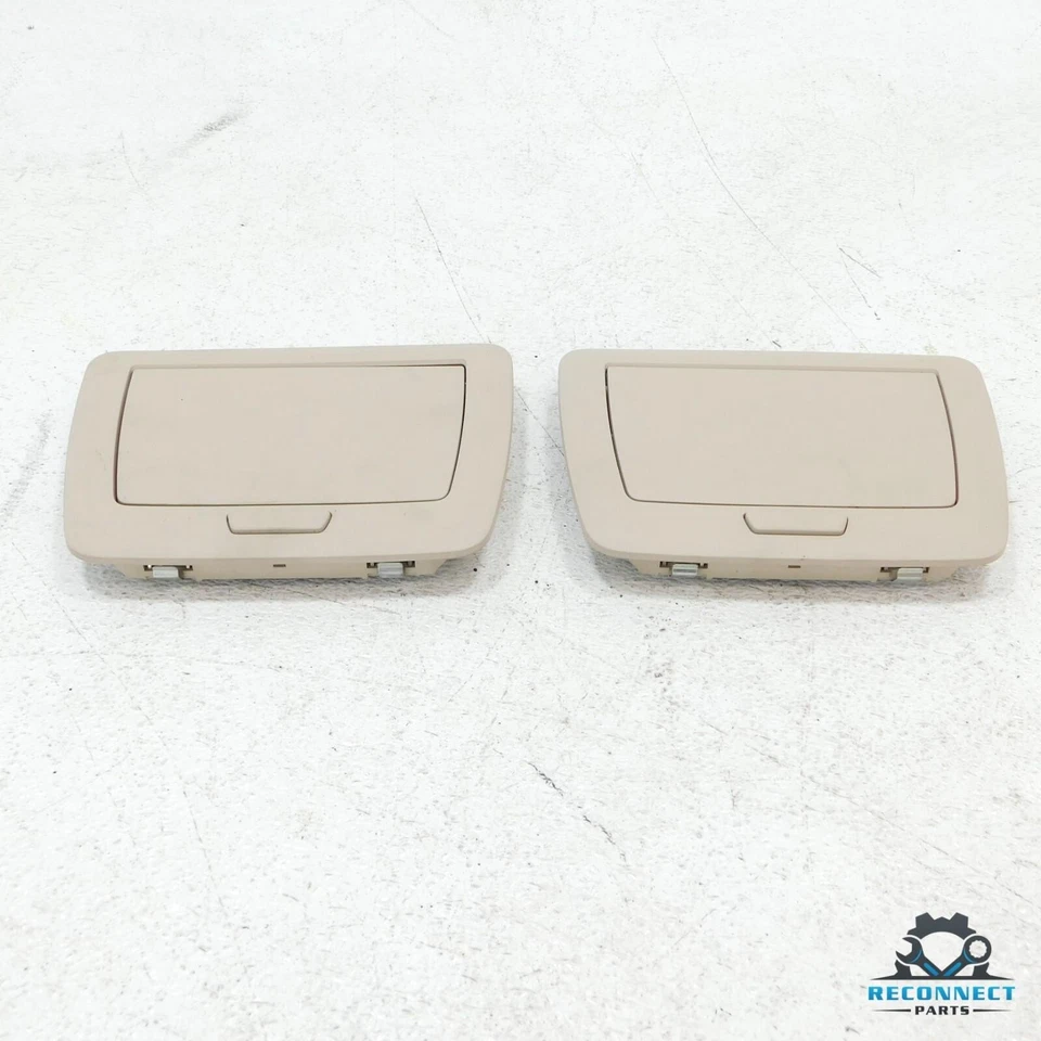 BMW 740Li 750Li F02 2009-2015 parasol trasero tocador conjunto de espejos de maquillaje OEM Foto 2 de 4