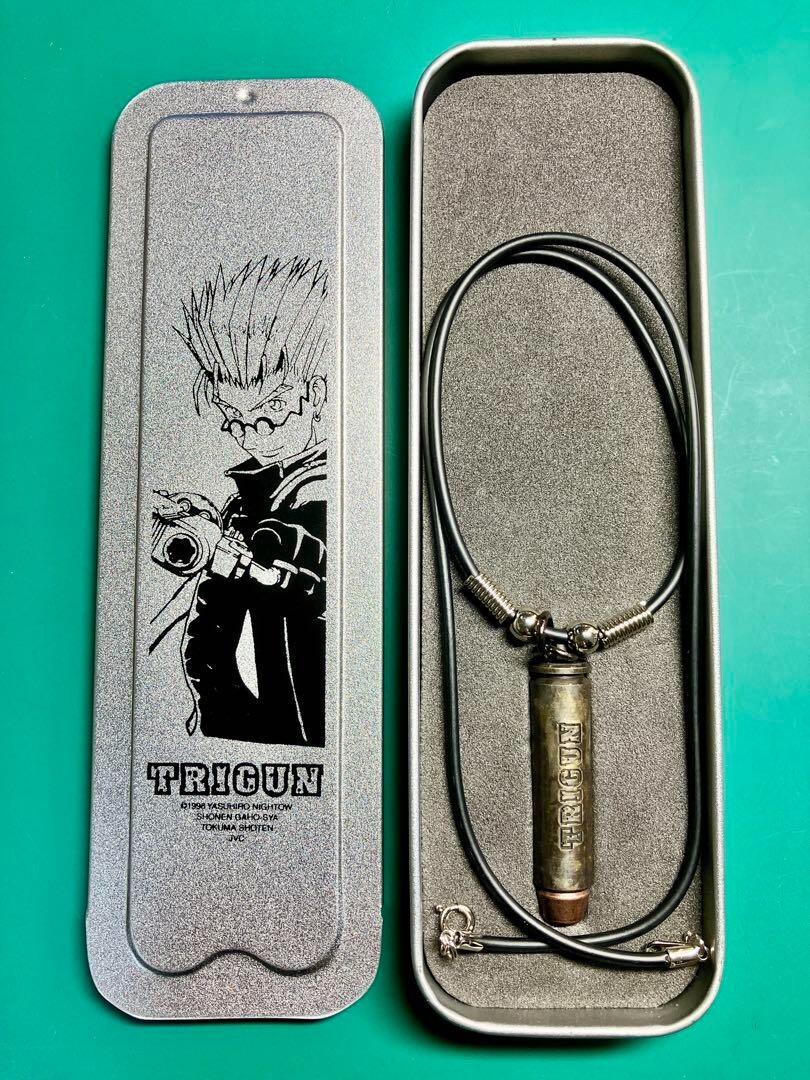 トライガン バレットチョーカー TRIGUN Bullet choker Trigun Bullet Choker Necklace Anime Collectible Vintage