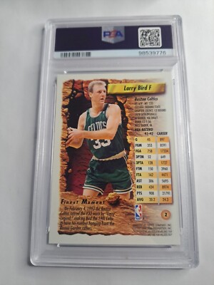 1993-94 Topps Finest - Larry Bird #2 Refractor for sale online | eBay